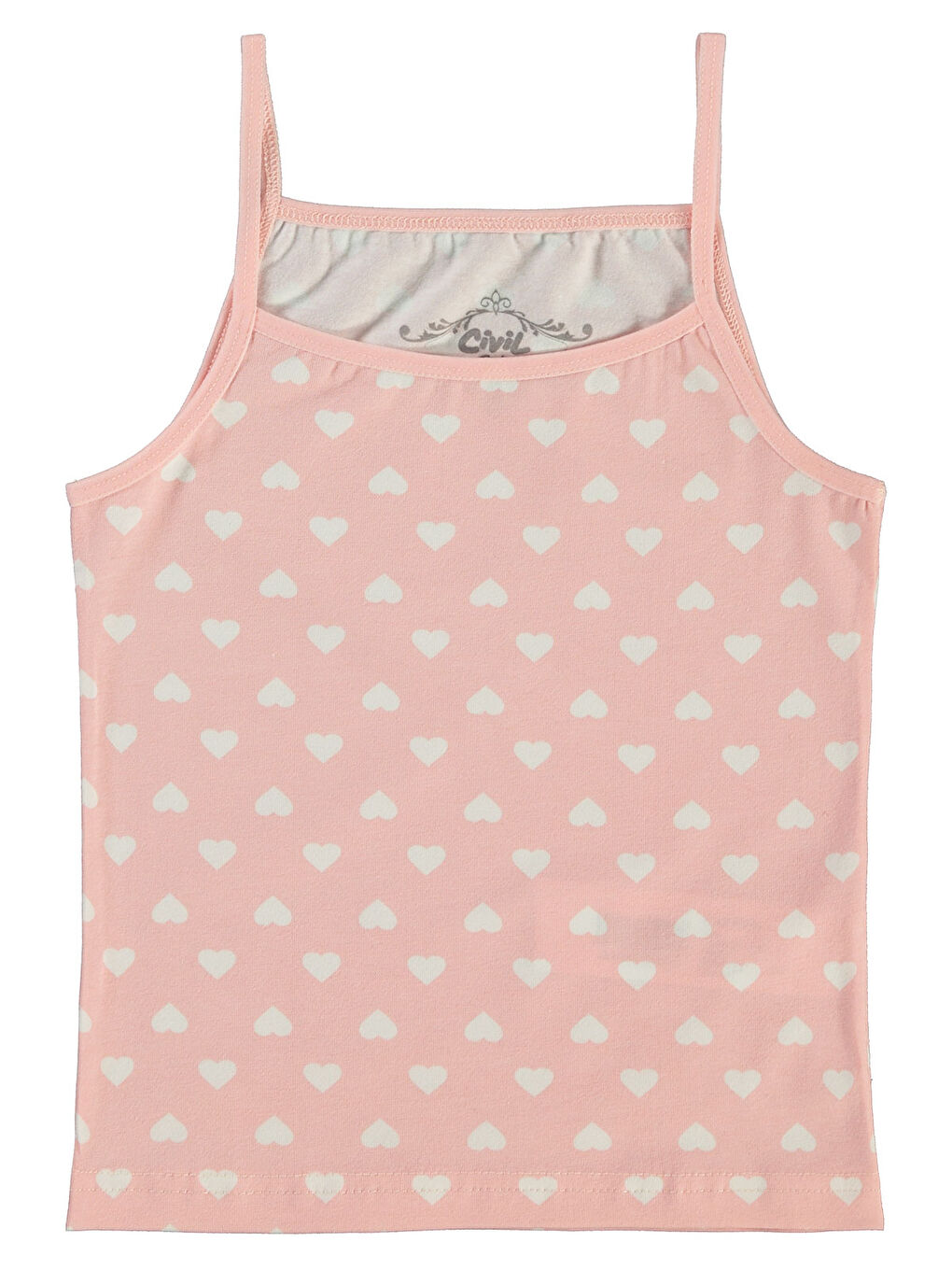 Girls Kız Çocuk 2'li Atlet Set 2-10 Yaş Beyaz-2