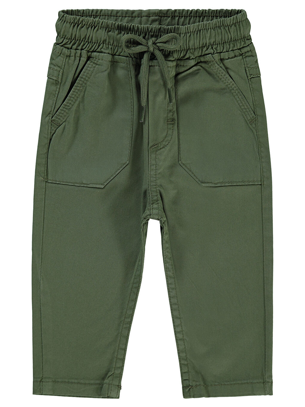 Baby Erkek Bebek Pantolon 6-18 Ay Haki