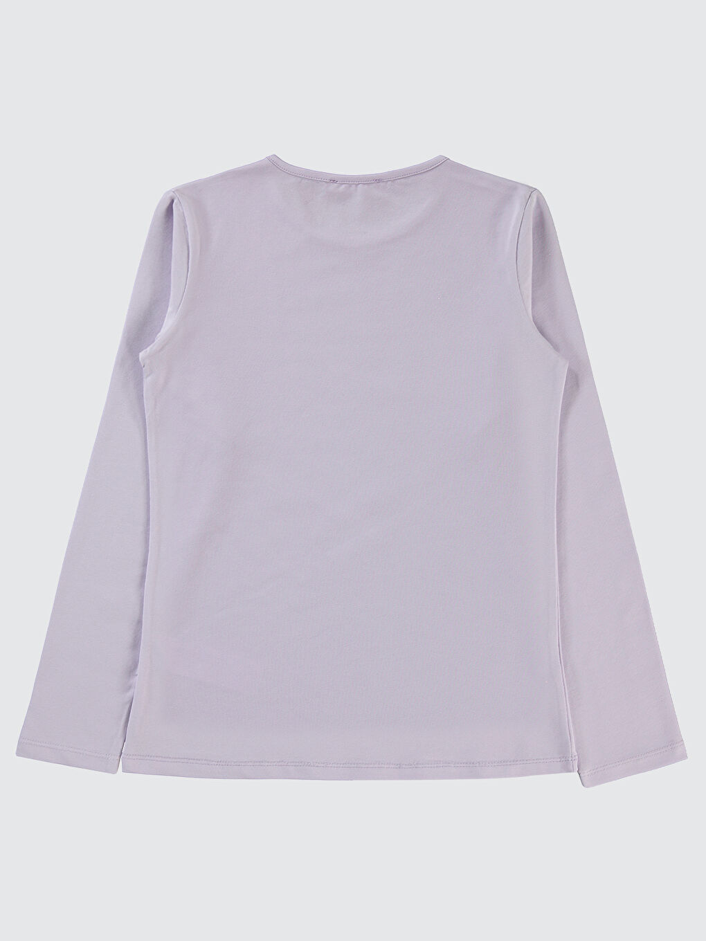 Mor Kız Çocuk Sweatshirt 10-13 Yaş Nazik Lavanta-1