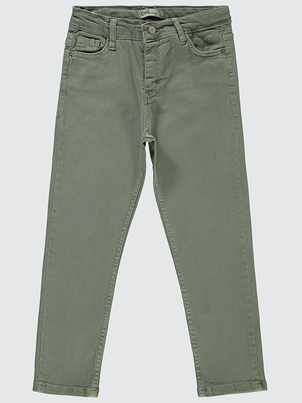 Erkek Çocuk Pantolon 10-13 Yaş Açık Haki