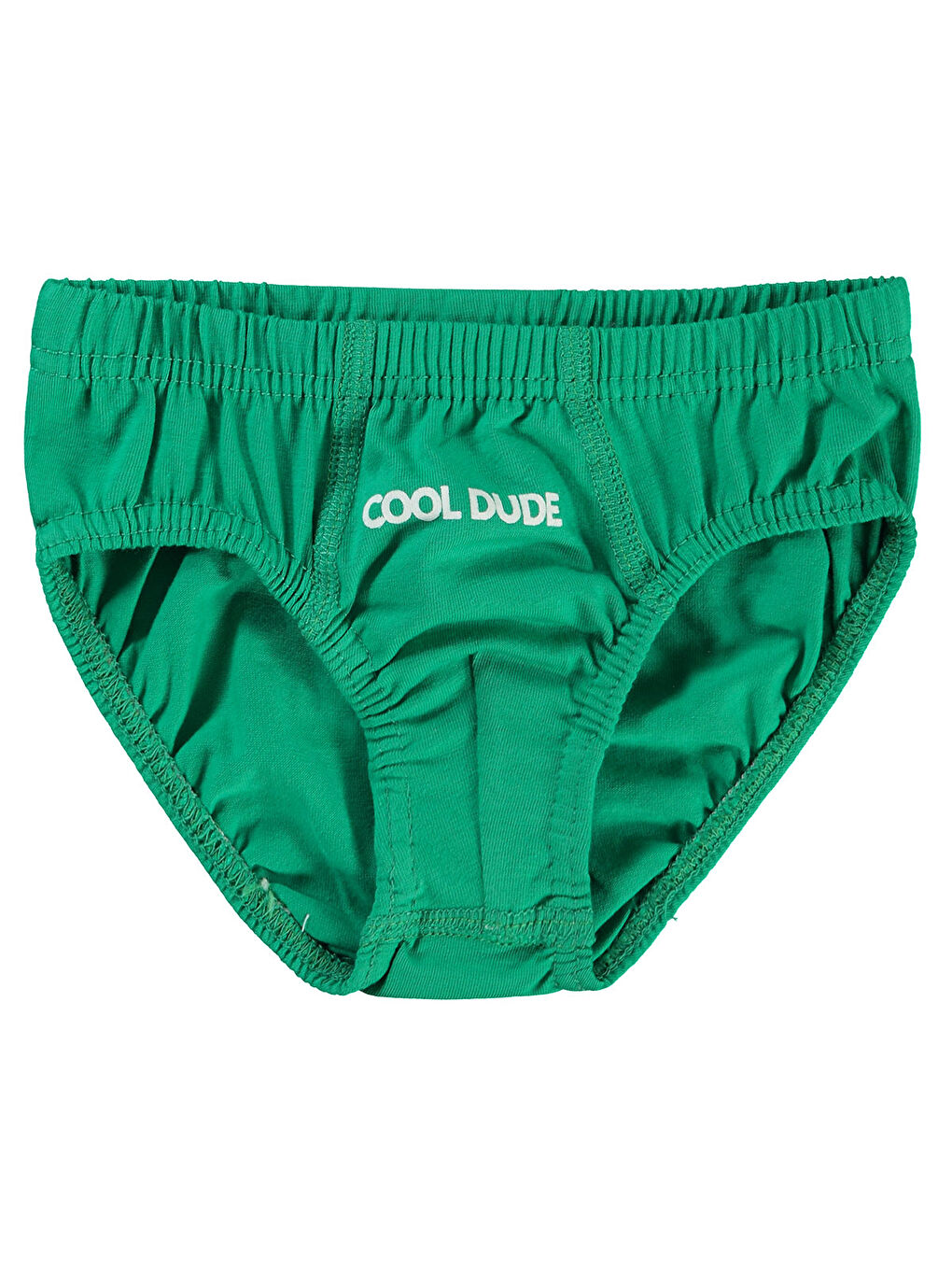 Boys Erkek Çocuk 2'li Külot Set 2-10 Yaş Yeşil-1