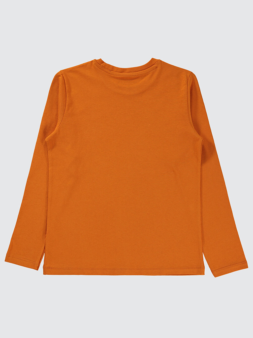 Turuncu Erkek Çocuk Sweatshirt 10-13 Yaş Koyu Oranj-1