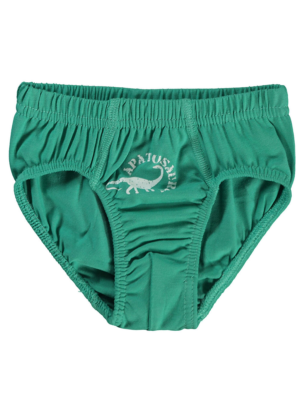 Boys Erkek Çocuk 3'lü Külot Set 2-10 Yaş Yeşil-3