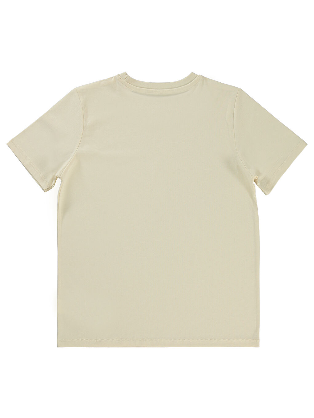 Bej Boys Erkek Çocuk Tişört 10-13 Yaş Fil Dişi-1