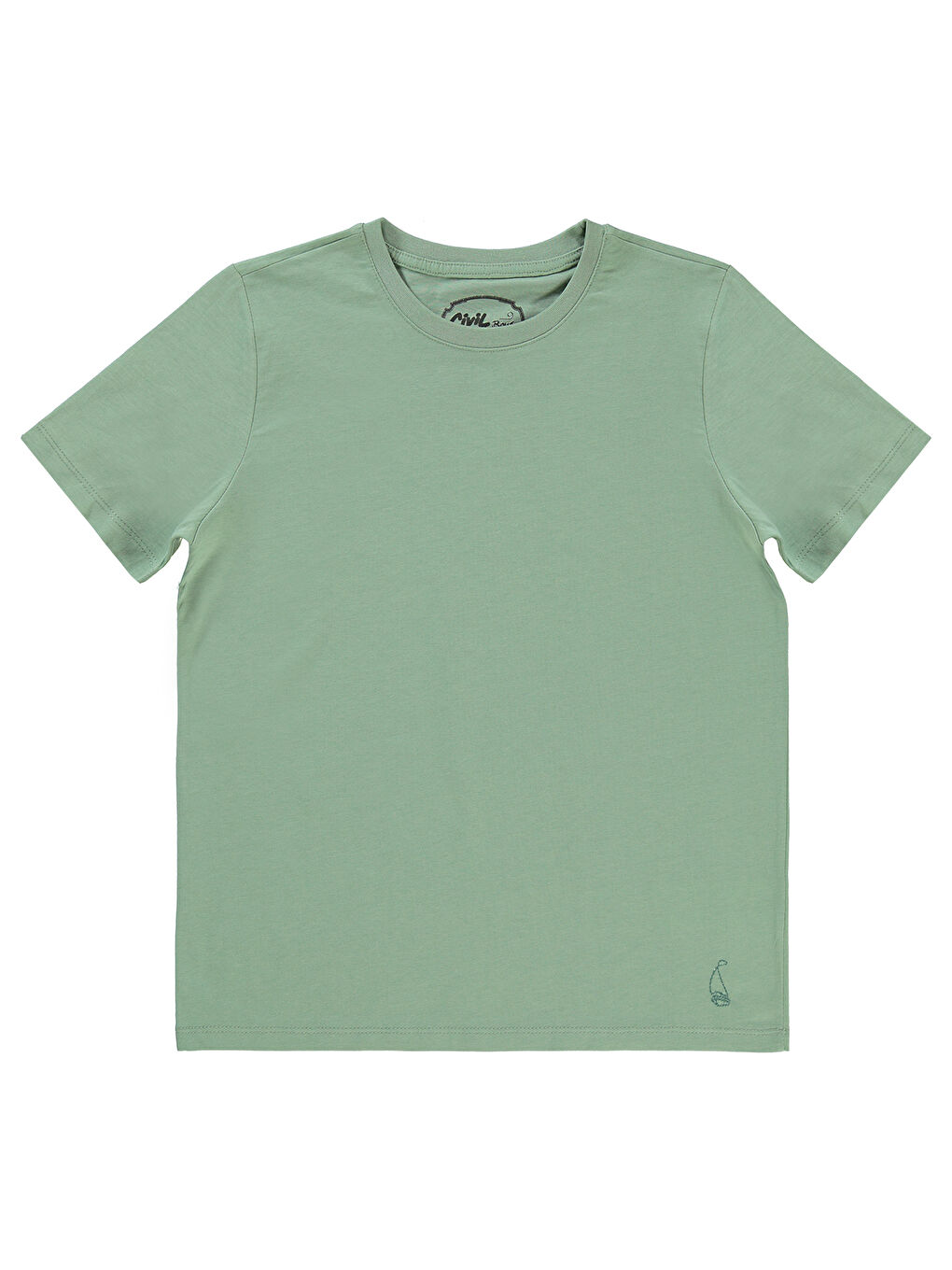 Boys Erkek Çocuk Tişört 10-13 Yaş Soft Haki