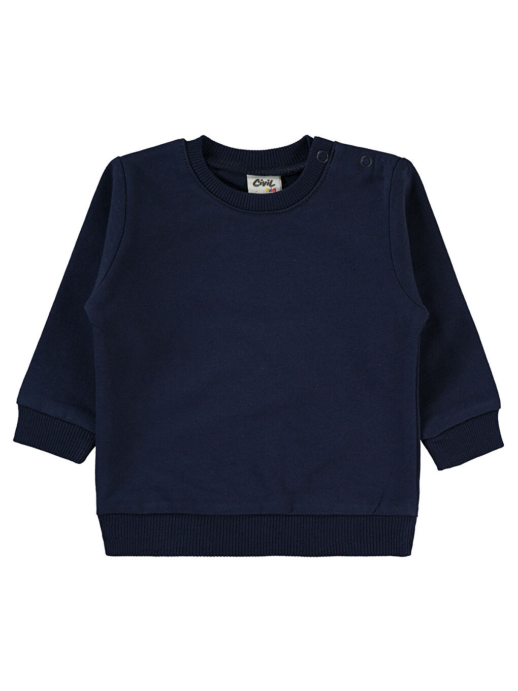 Baby Erkek Bebek Sweatshirt 6-18 Ay Lacivert