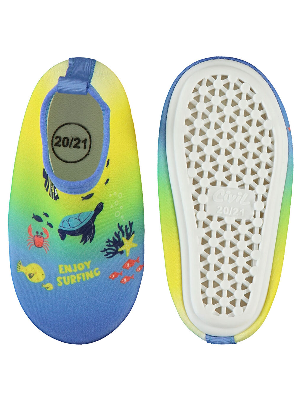 Boys Erkek Çocuk Deniz Ayakkabısı 20-24 Numara Mavi-1