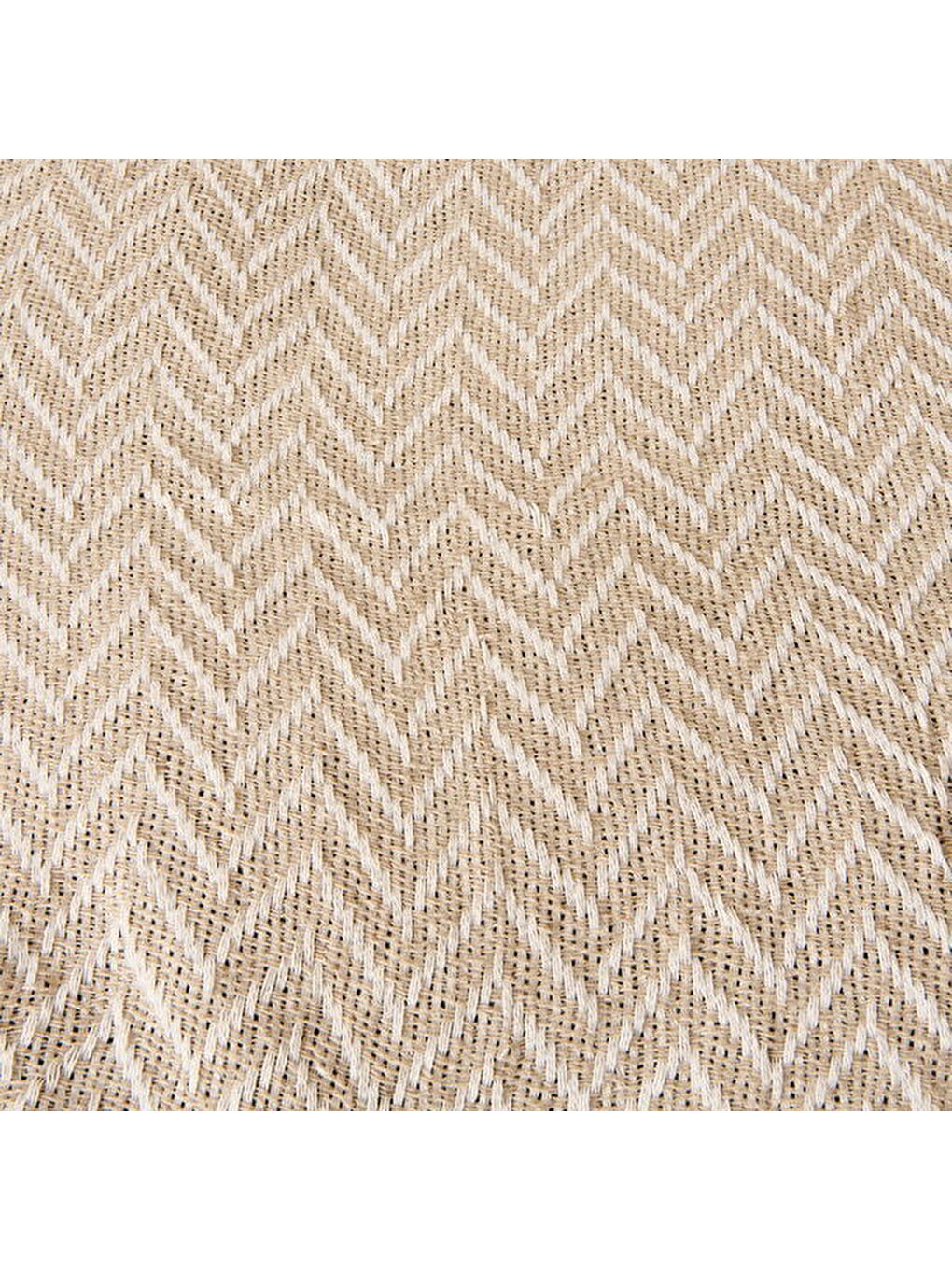 Soft Wicker Çift Kişilik Yatak Örtüsü - Bej - 200x230 cm-3
