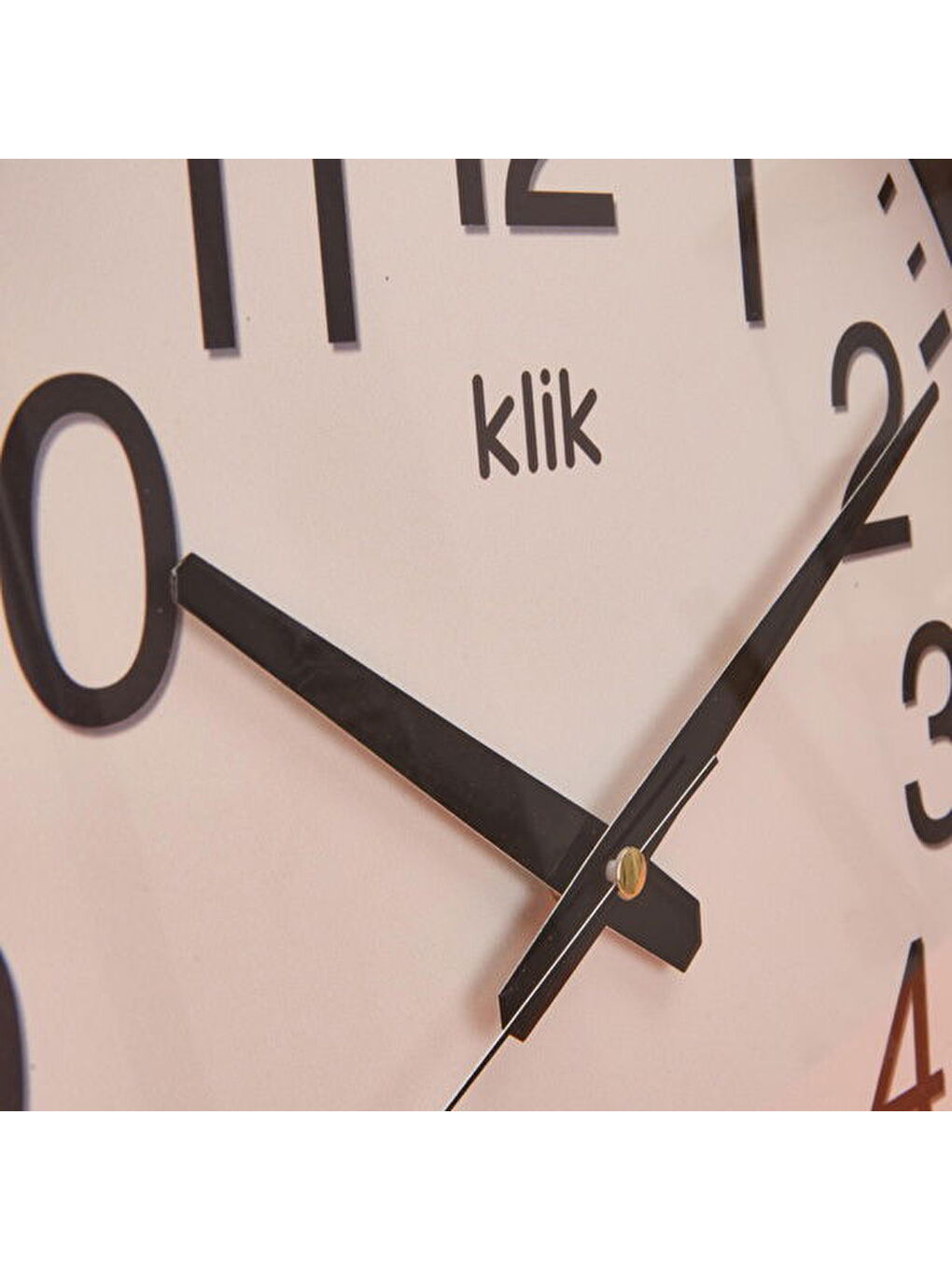 Simplex Duvar Saati - Beyaz - 38 cm-7