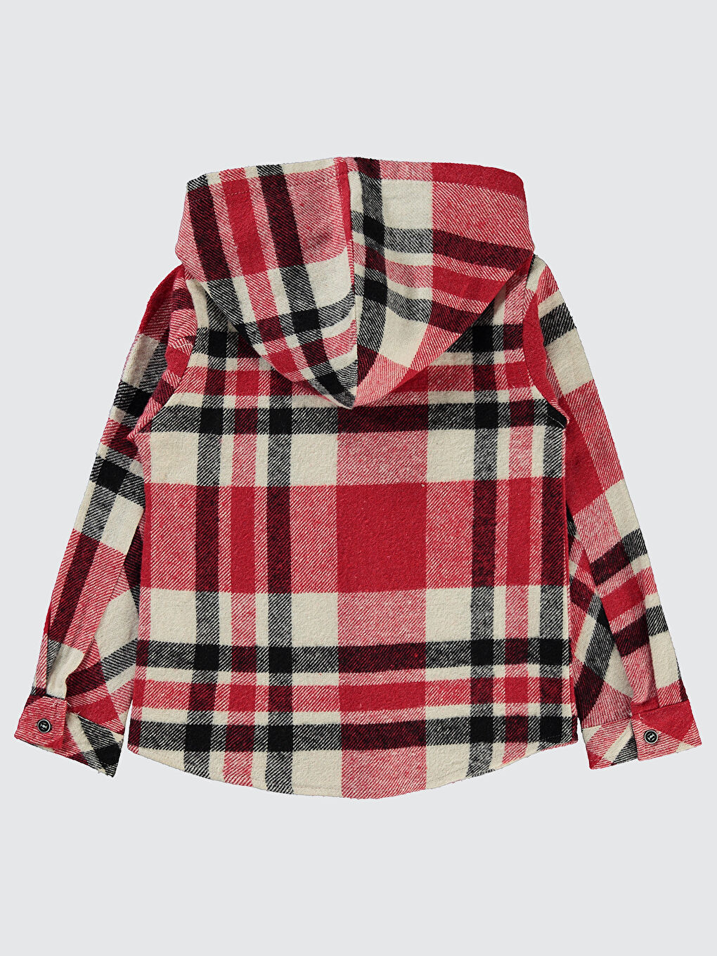 Erkek Çocuk Gömlek 10-13 Yaş Kırmızı-1