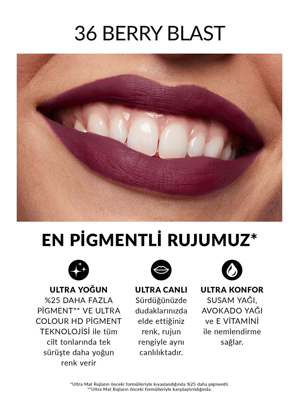 Ultra Mat Ruj - Berry Blast-1