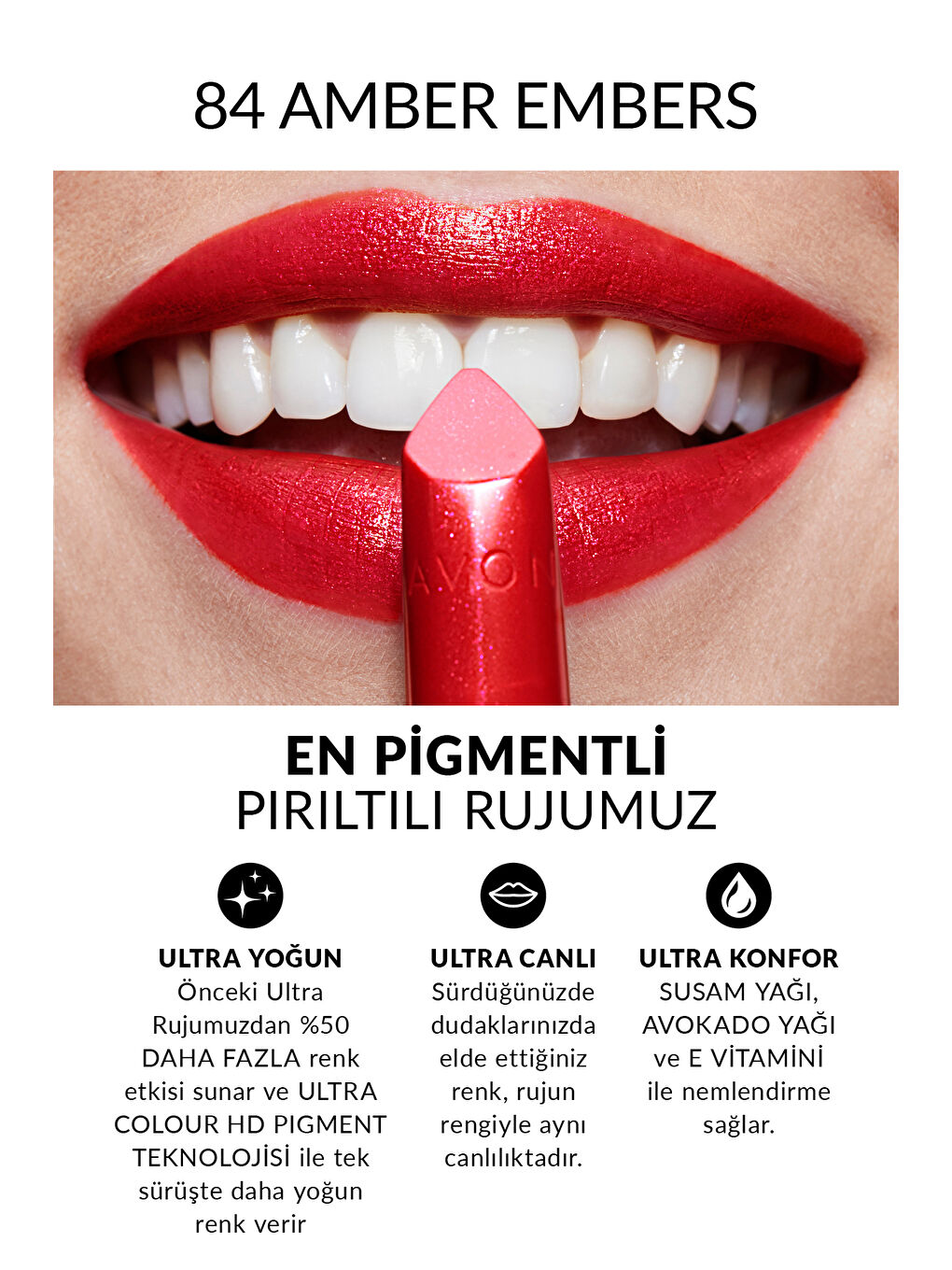 Ultra Shimmer Ruj - Amber Embers-1