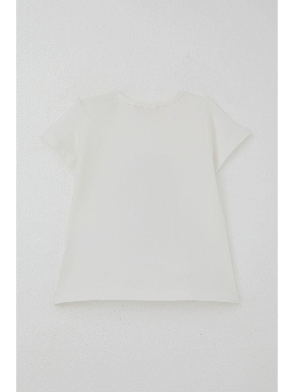 Kız Çocuk Taytlı Takım Sakız Kraliçesi Kız Baskılı Ekru (1.5-5 Yaş)-4