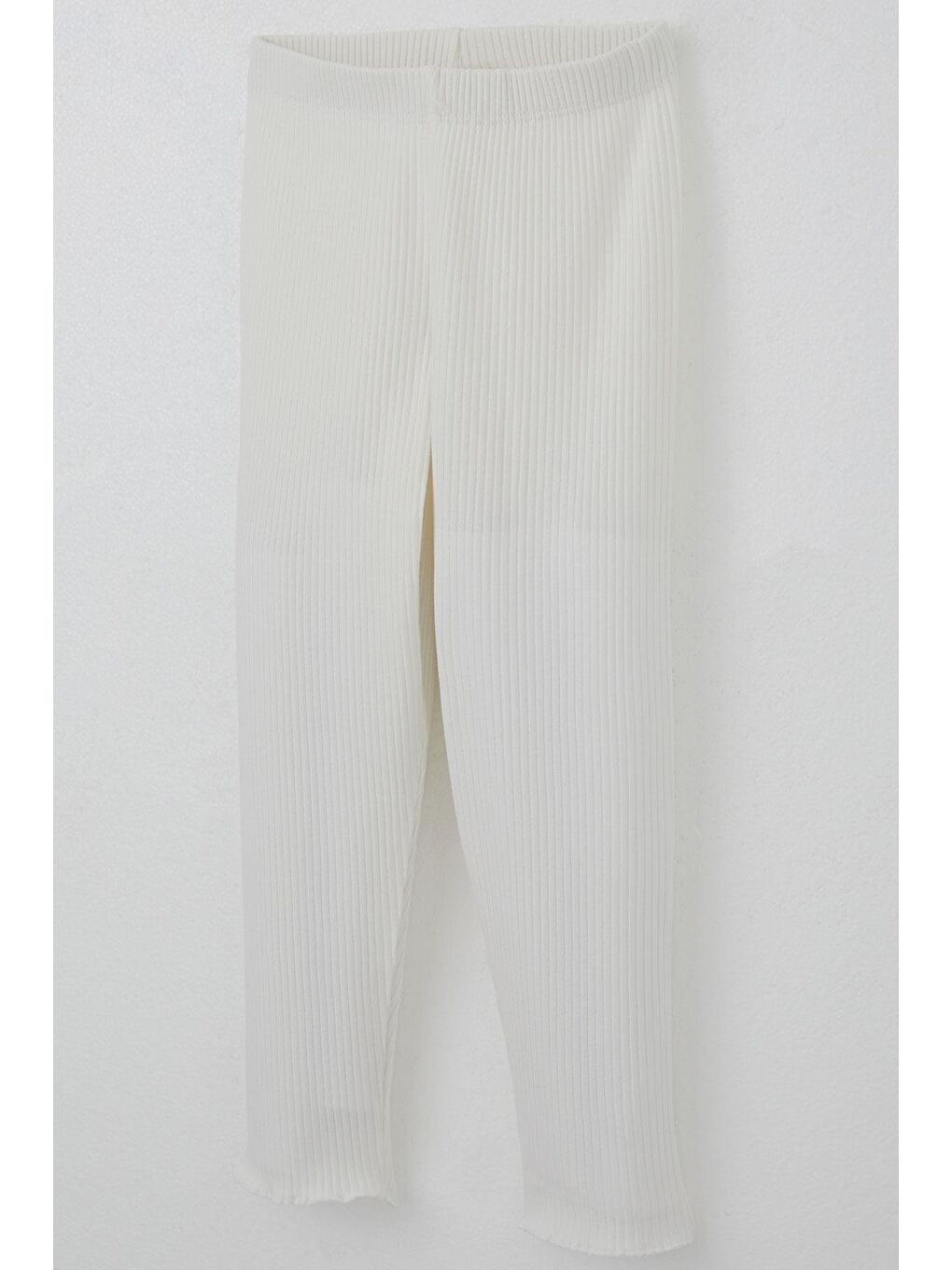 Kız Çocuk Taytlı Takım Simli Yazı Baskılı Ekru (1.5-5 Yaş)-8