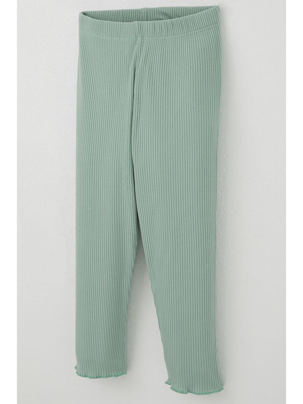 Kız Çocuk Taytlı Takım Simli Yazı Baskılı Mint Yeşili (1.5-4 Yaş)-8