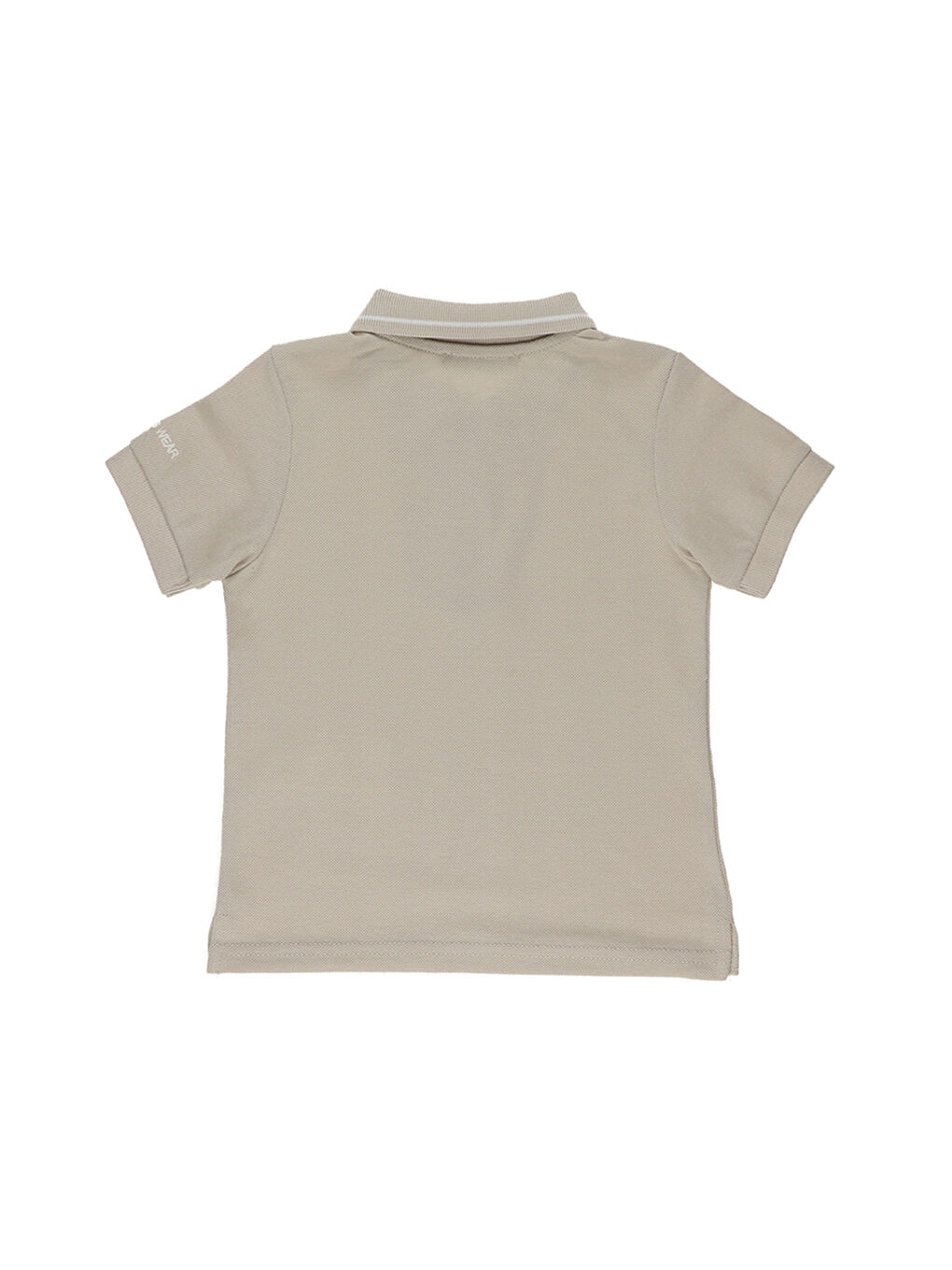 Erkek Bebek Bej Polo Yaka Tişört-1
