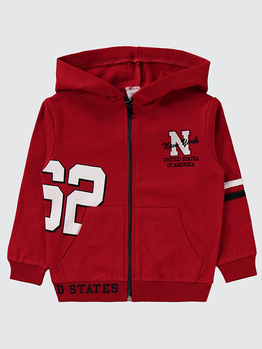 Erkek Çocuk Eşofman Takımı 2-5 Yaş Kırmızı-1