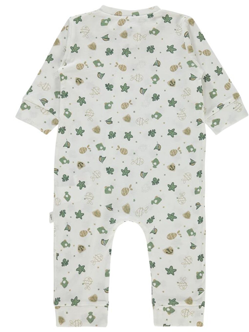 Baby Deniz Hayvanları 3-18 Ay Tulum - Ekru 18-24 Ay-1