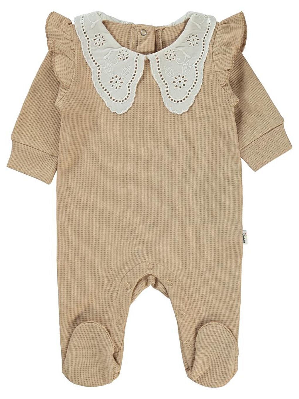 Baby Yaka Dantelli 1-9 Ay Tulum - Bej 9-12 Ay