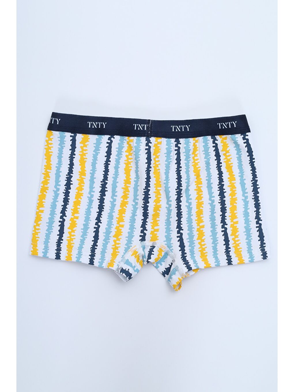 Ekru Erkek Çocuk Garni Dikişli 4lü Paket Boxer-4