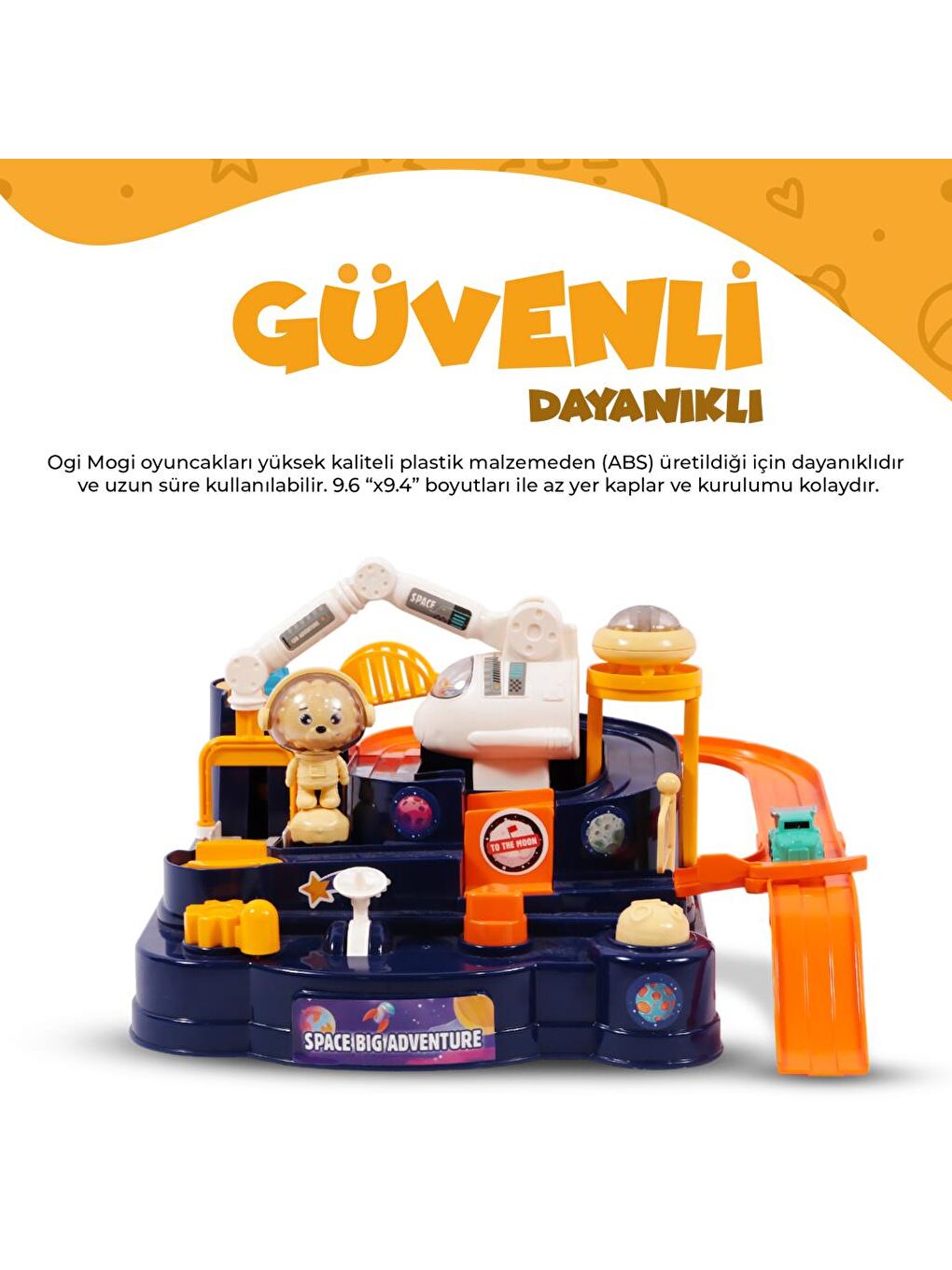 4 Düğme Kontrollü Uzay Macerası Oyun Seti-3