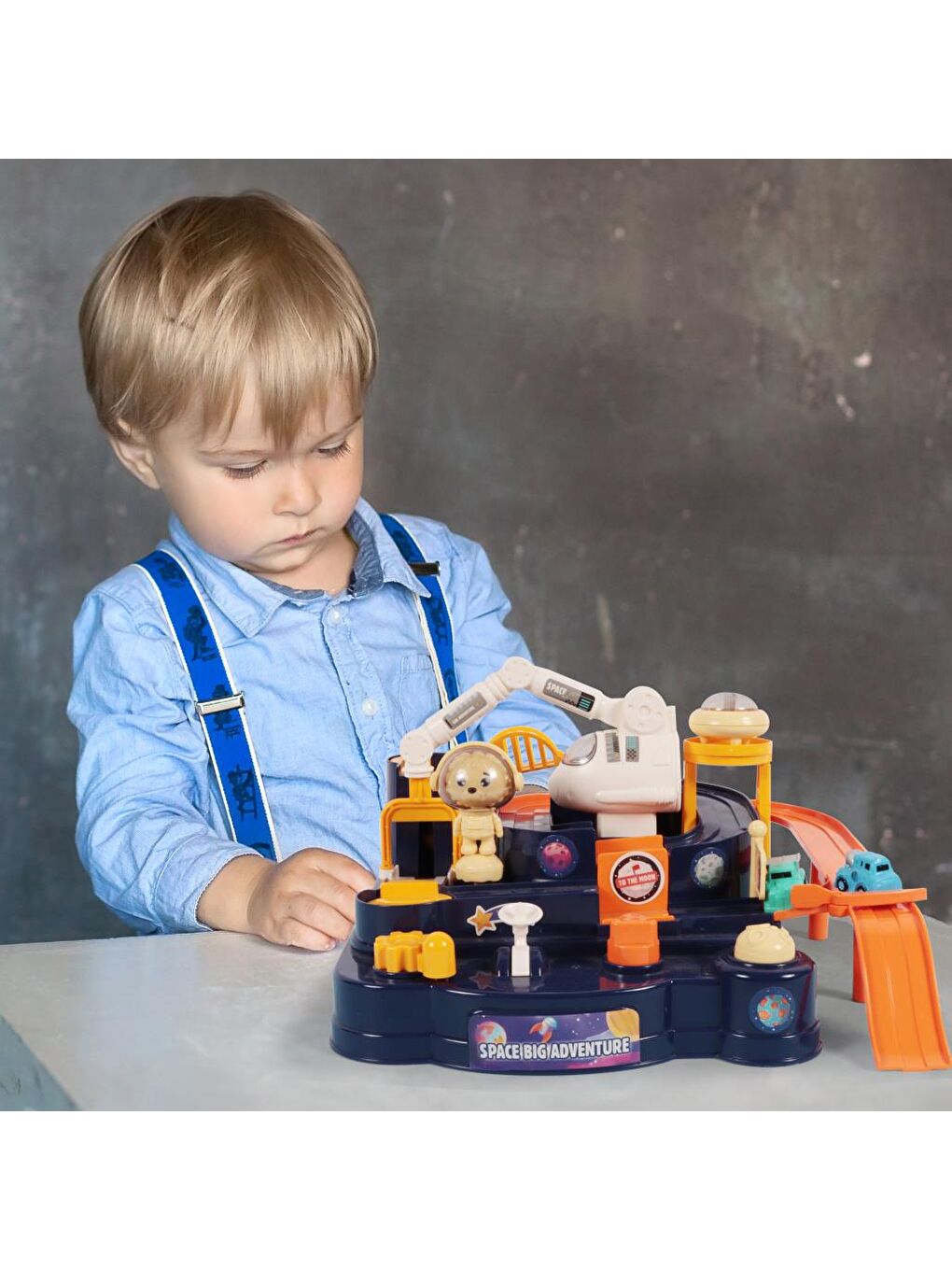 4 Düğme Kontrollü Uzay Macerası Oyun Seti-7