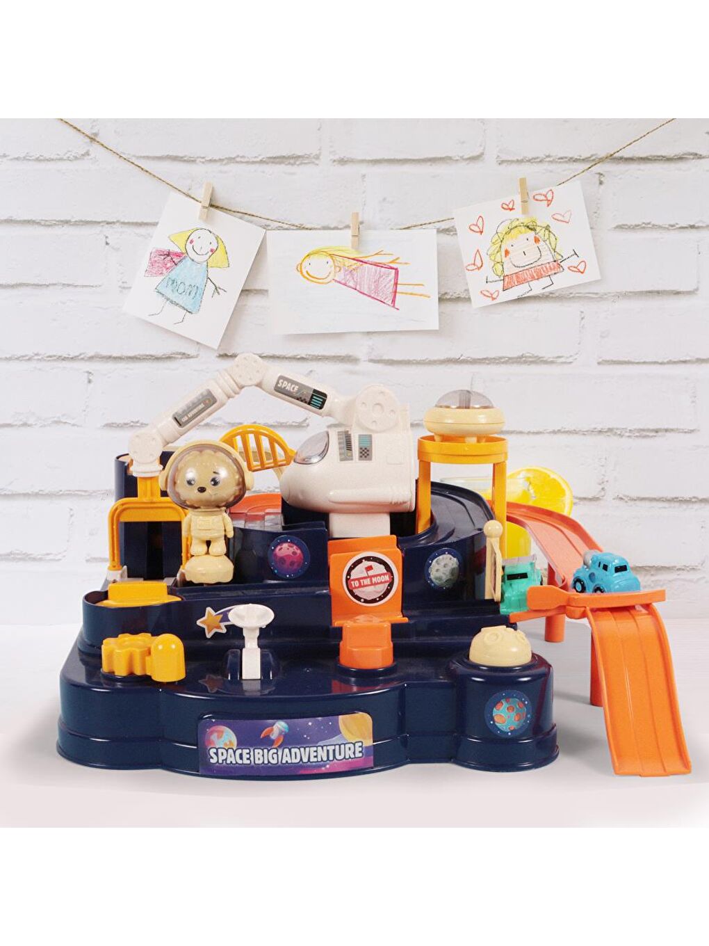 4 Düğme Kontrollü Uzay Macerası Oyun Seti-9