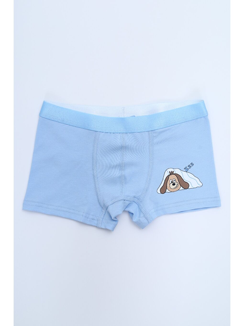 Ekru Erkek Çocuk Garni Dikişli 4lü Paket Boxer-6