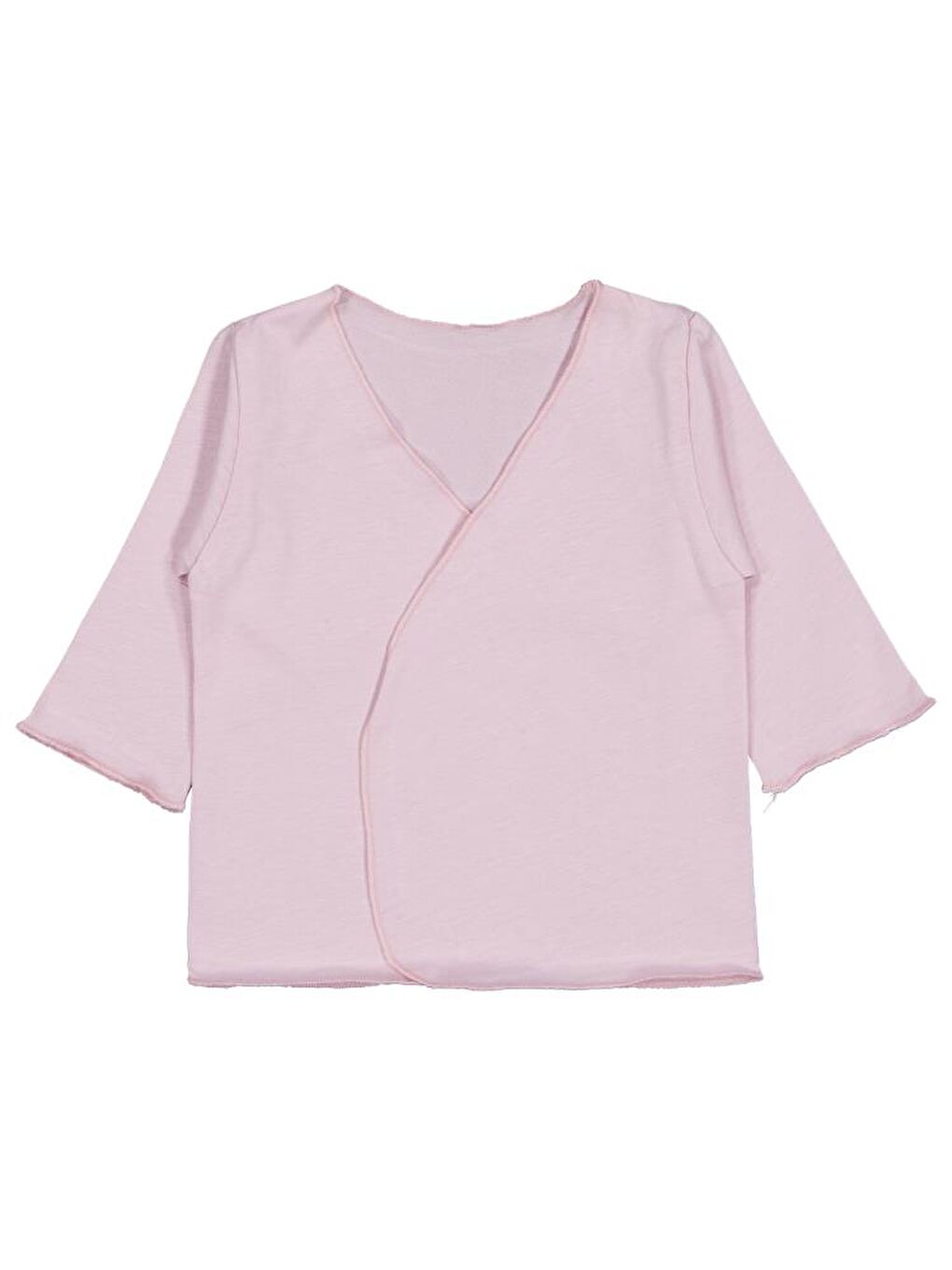 Baby Organik Pamuklu 2'li İç Zıbın - Pembe 0-1 Ay