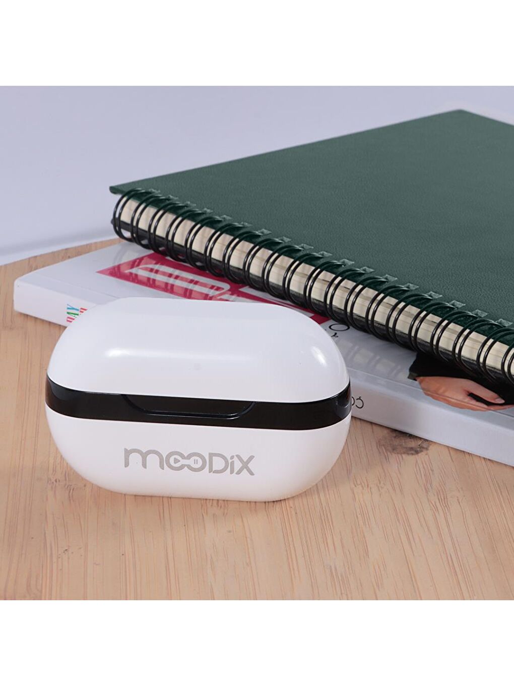 KI23K50 Bluetooth Kulakiçi Kulaklık Beyaz-Siyah ANC Aktif Gürültü Engelleyicili ipx4 Suya Day-6