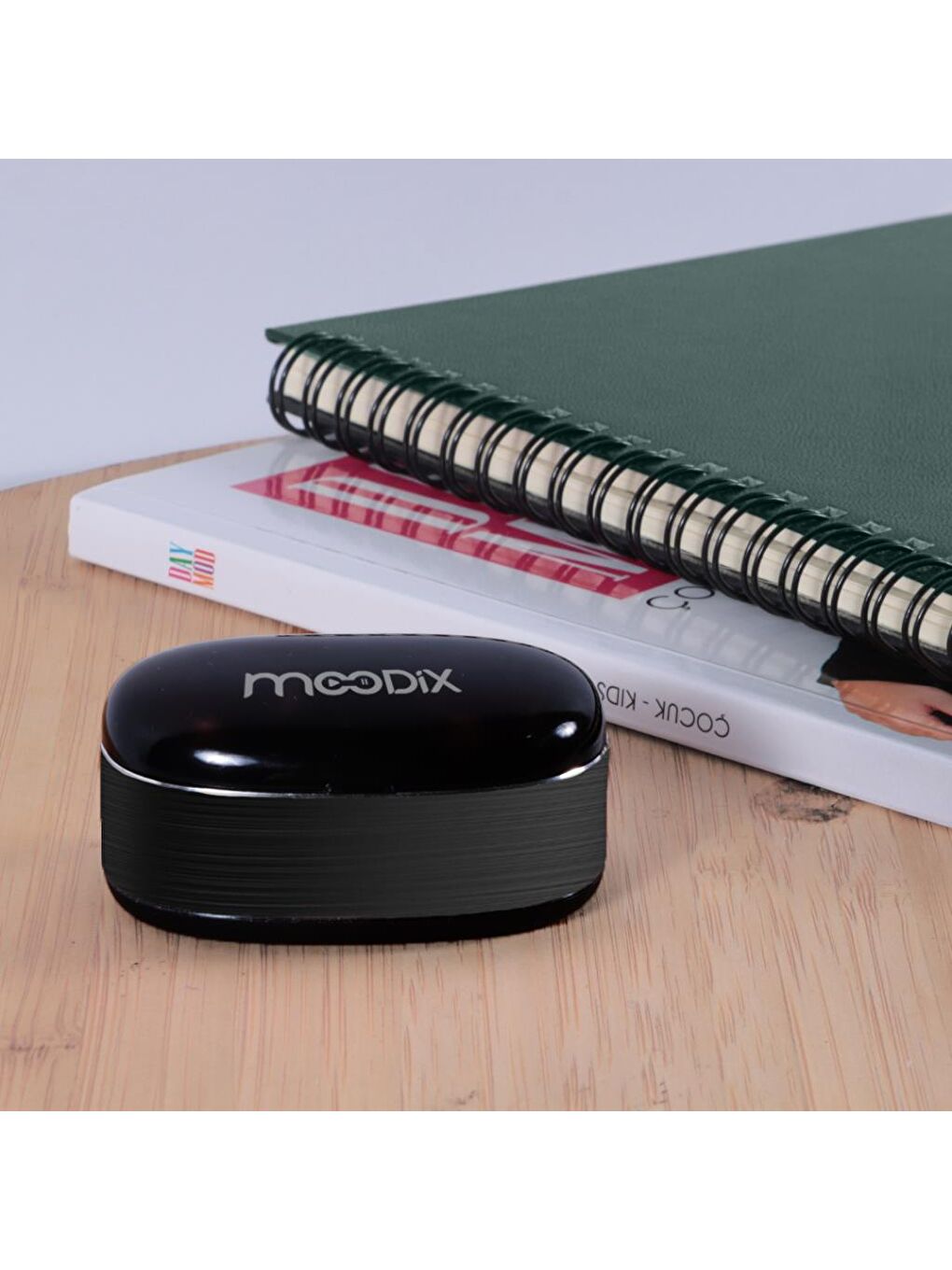Moodix KI23K020 Bluetooth Kulakiçi Kulaklık Siyah - 6