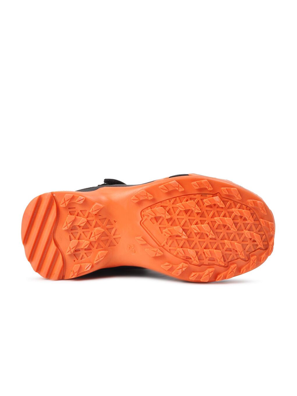 702 Siyah-Turuncu Su İtici Kürklü Çocuk Bot-3