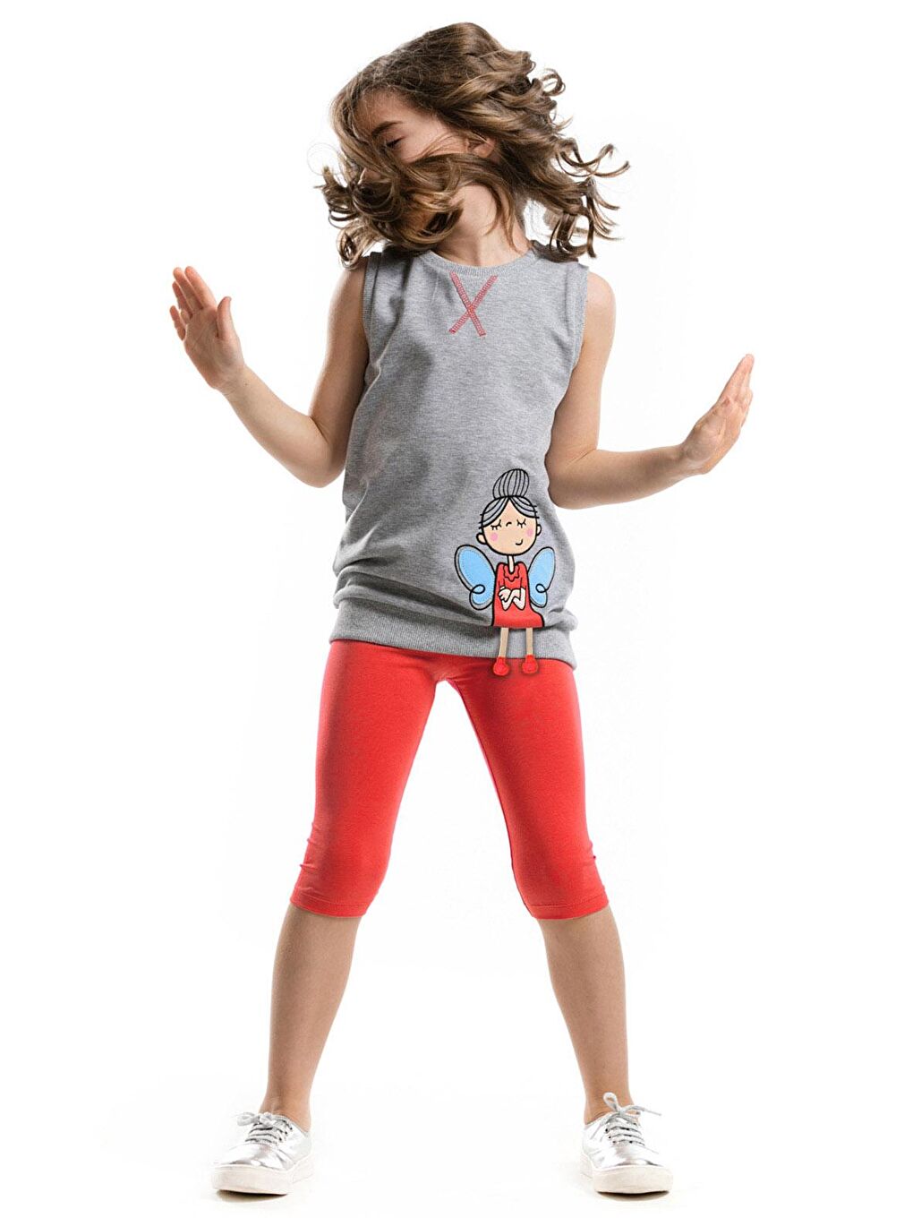 Karışık Keyifli Melek Hanım Tunik Takım