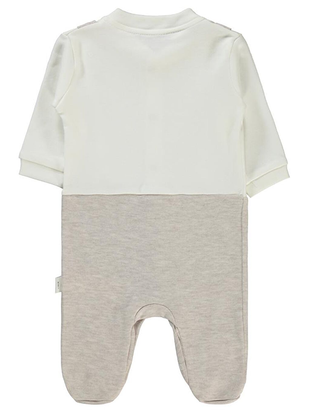 Baby Askılı Papyonlu1-9 Ay Tulum - Kahverengi 6-9 Ay-1