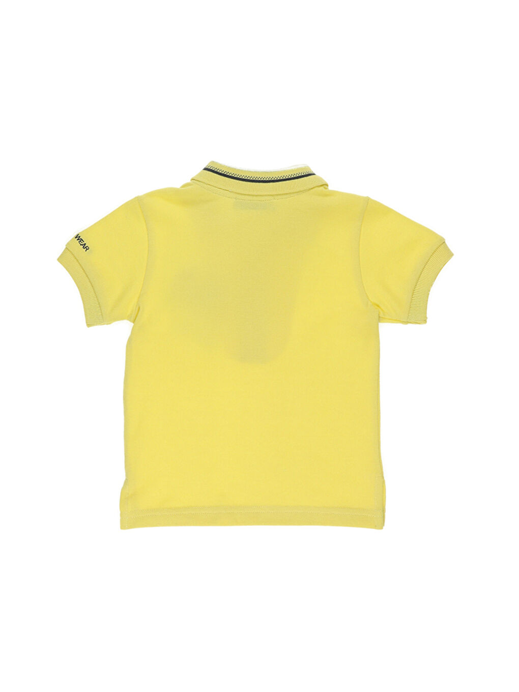 Sarı Erkek Çocuk Polo Yaka Kısa Kollu Tişört-1