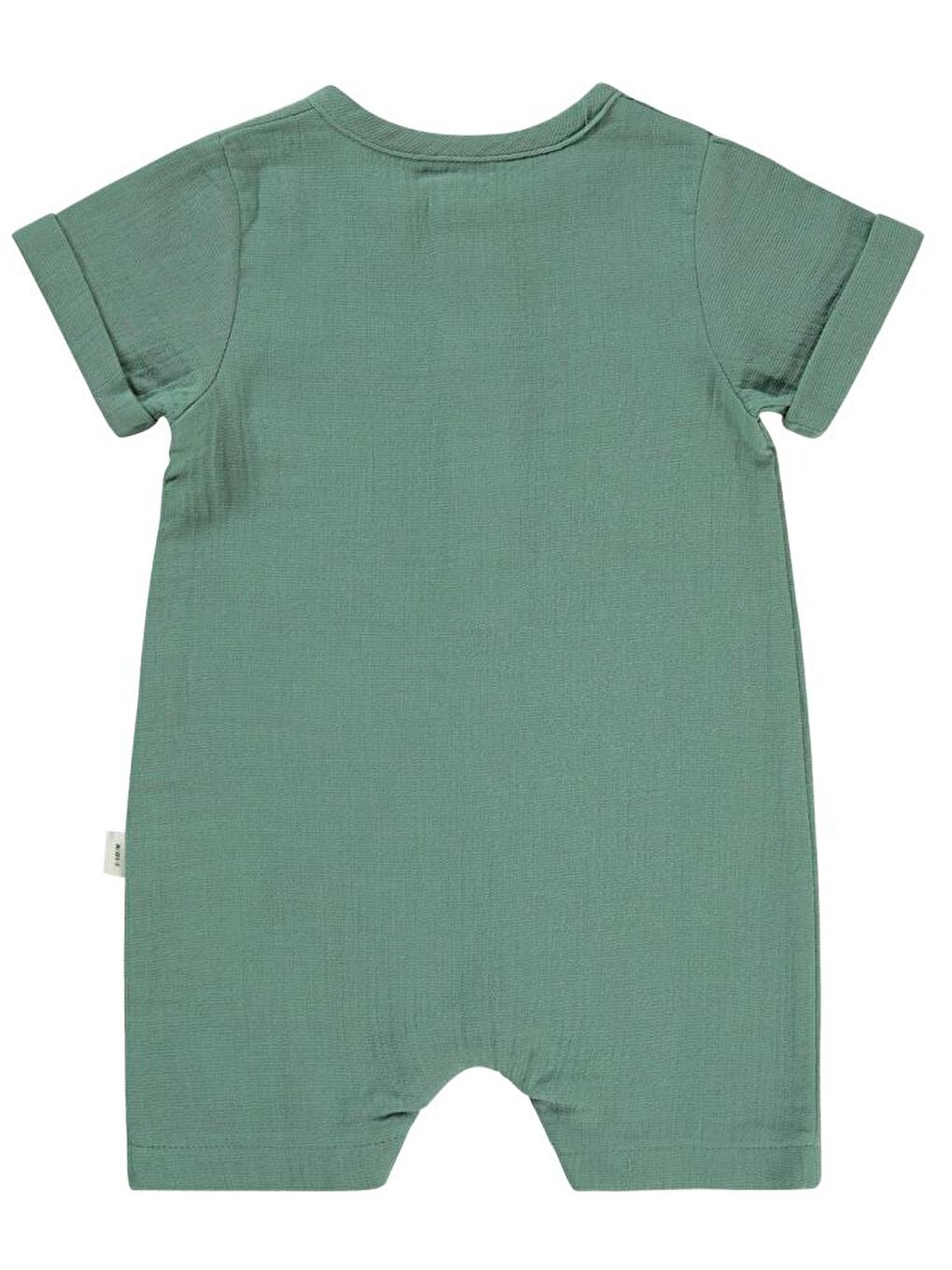 Turkuaz Baby Kıvırcık Önü Patlı Alttan Çıtçıtlı 6-18 Ay Tulum - Yeşil 18-24 Ay