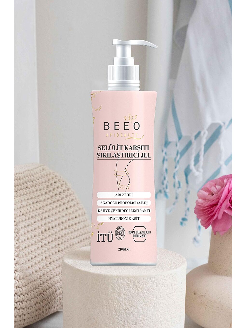 Arı Zehirli Selülit Karşıtı Sıkılaştırıcı Ve Inceltici Jel Krem-4