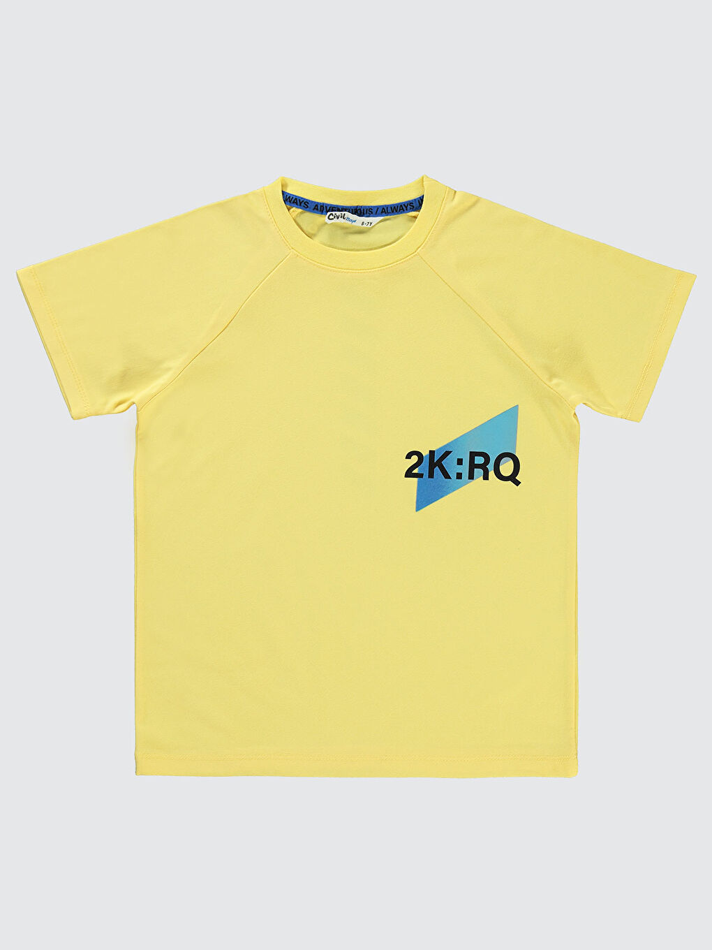Erkek Çocuk Tişört 10-13 Yaş Sarı