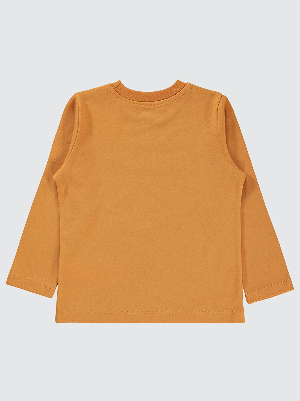 Erkek Çocuk Sweatshirt 2-5 Yaş Koyu Turuncu-1