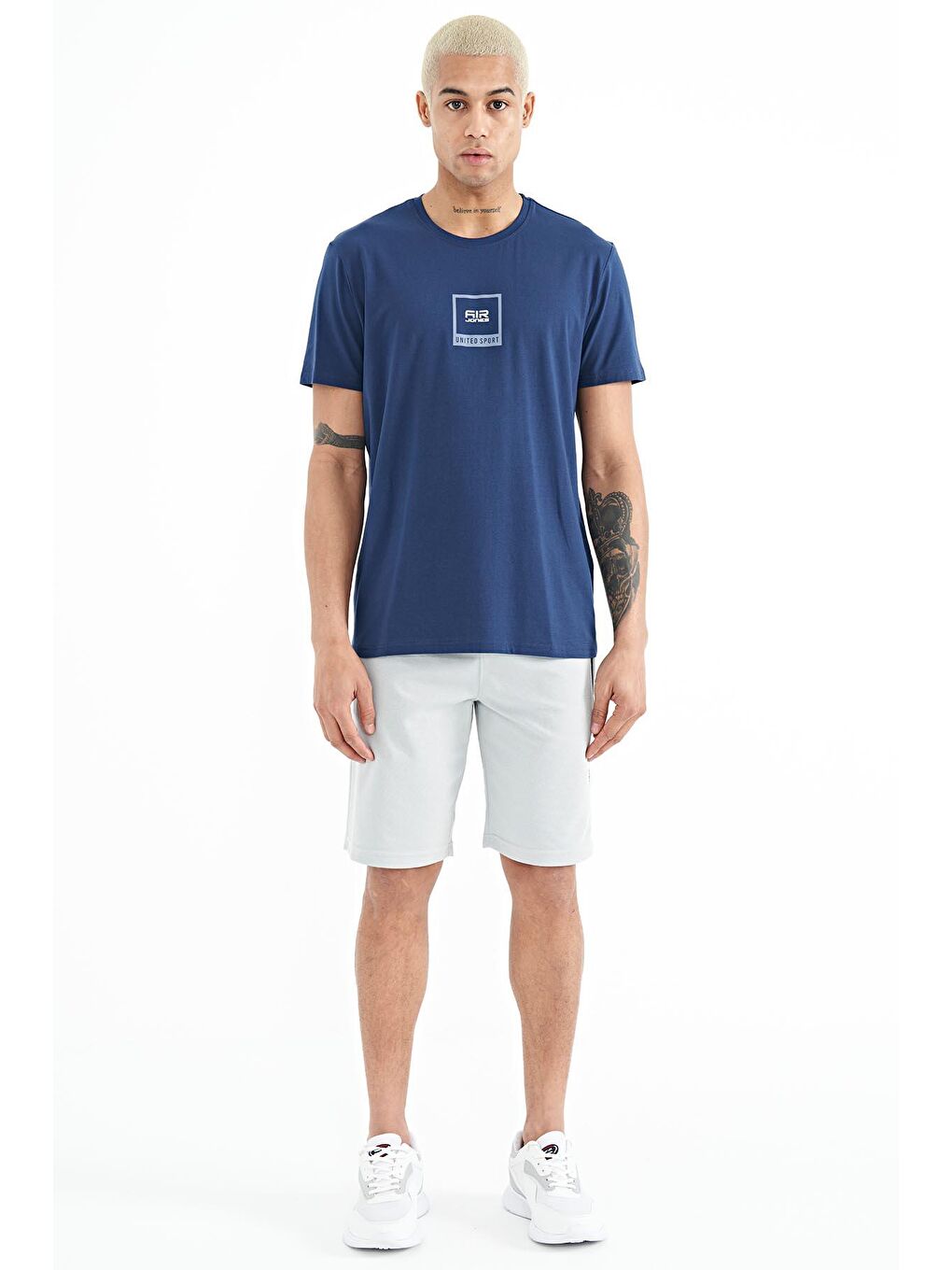 Arlo Gri Cepli Erkek Şort - 81248-4