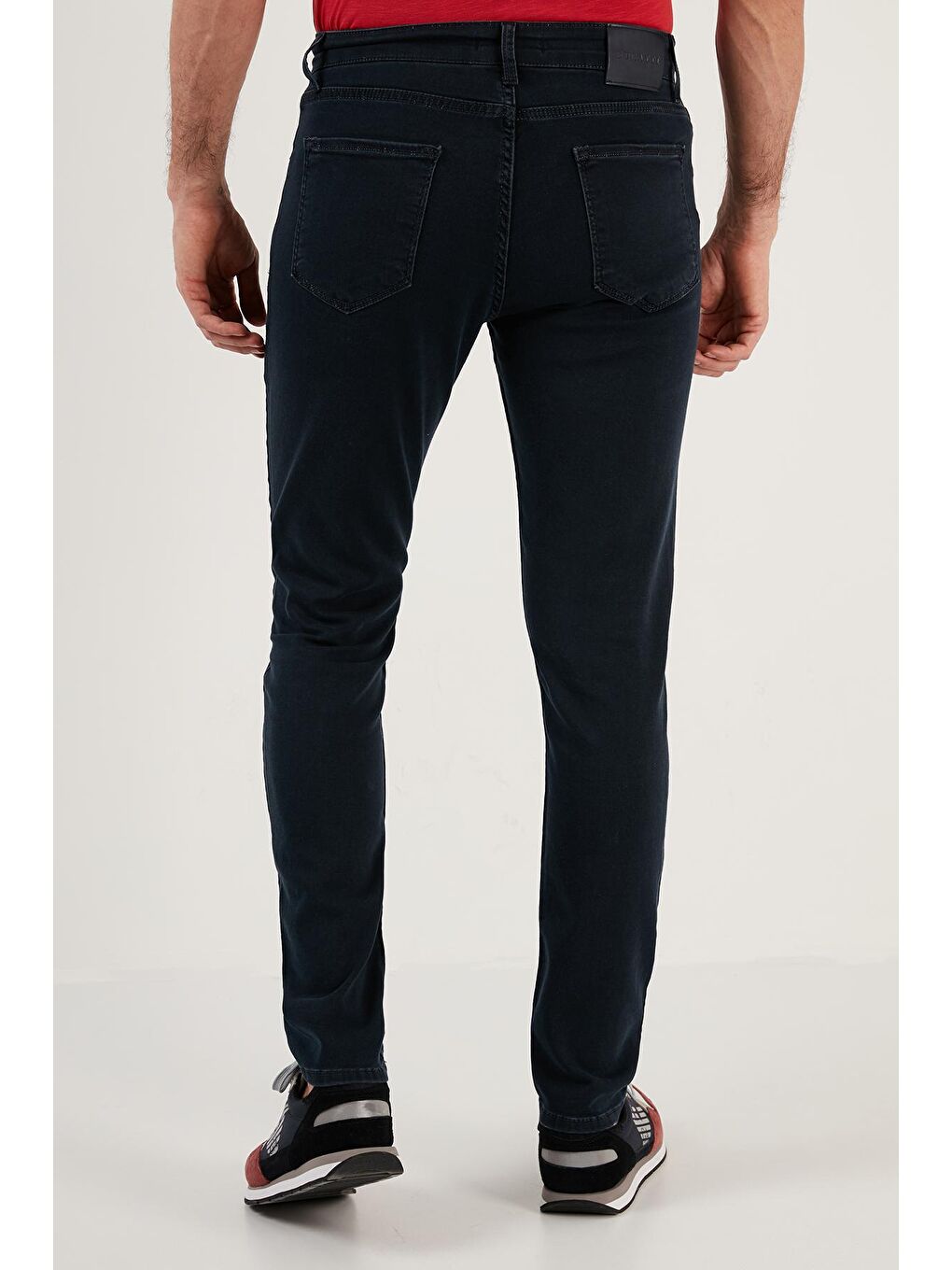 Buratti Lacivert Pamuklu Normal Bel Regular Fit Düz Paça Jeans 6440301 - 4