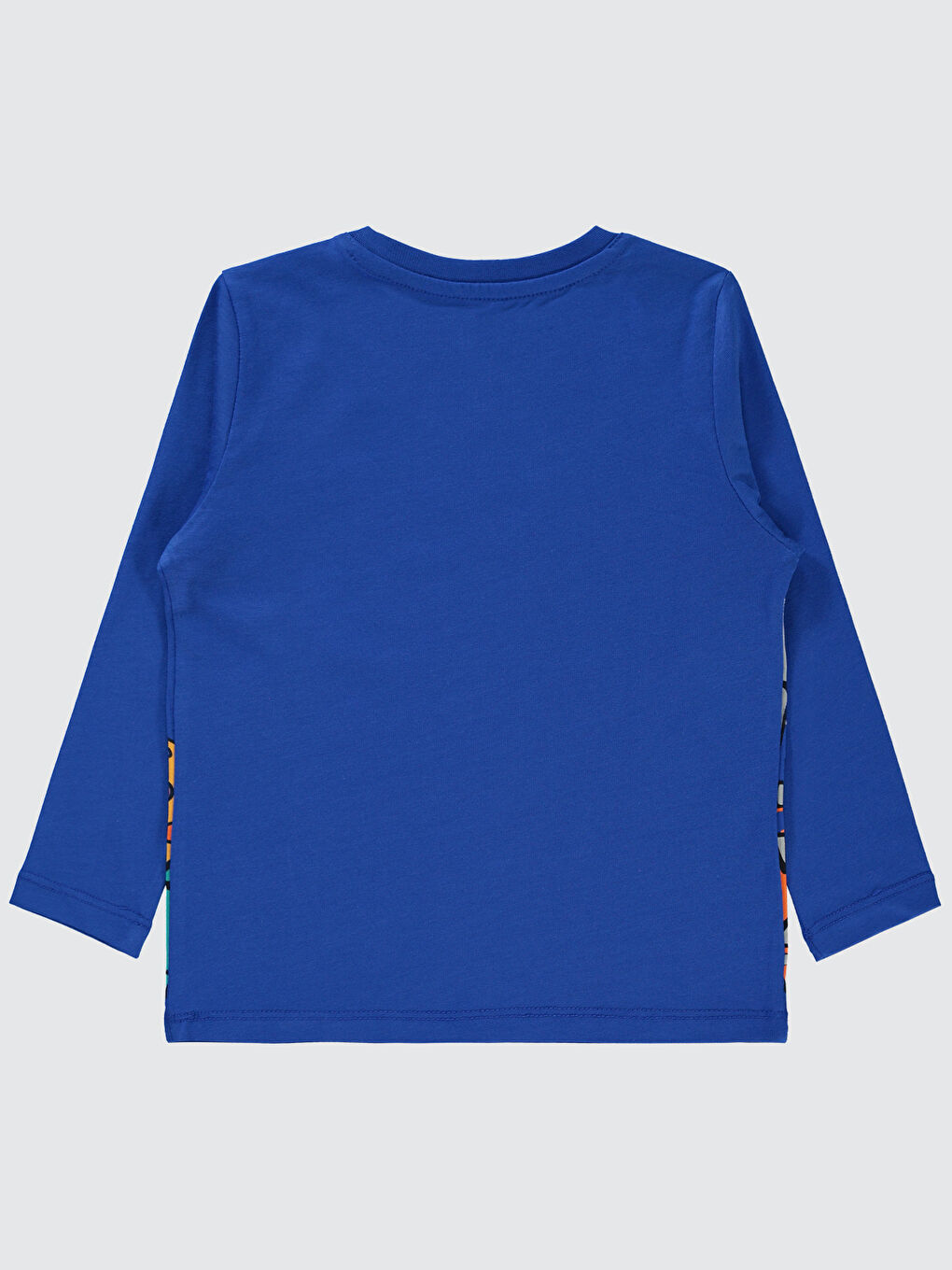 Boys Erkek Çocuk Sweatshirt 2-5 Yaş Saks Mavisi-1