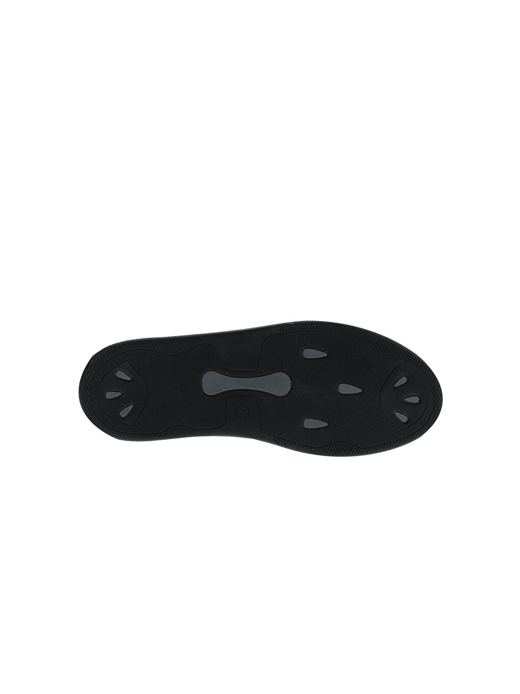 Siyah Techno-Line Sneaker Deri Ayakkabı-6