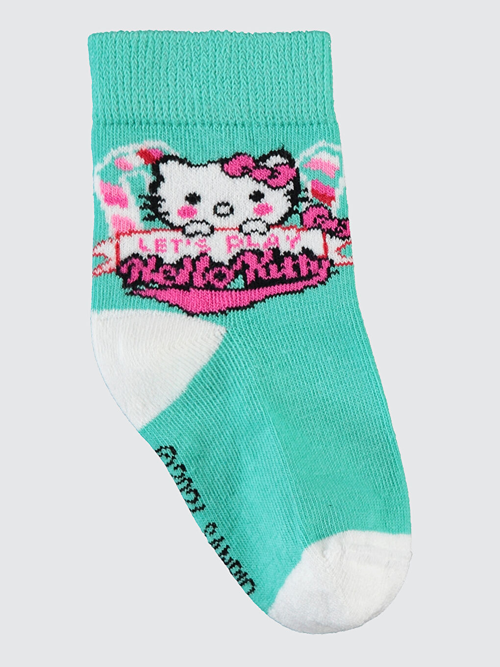 Hello Kıtty Kız Çocuk 3'lü Çorap 3-11 Yaş  Pembe-4