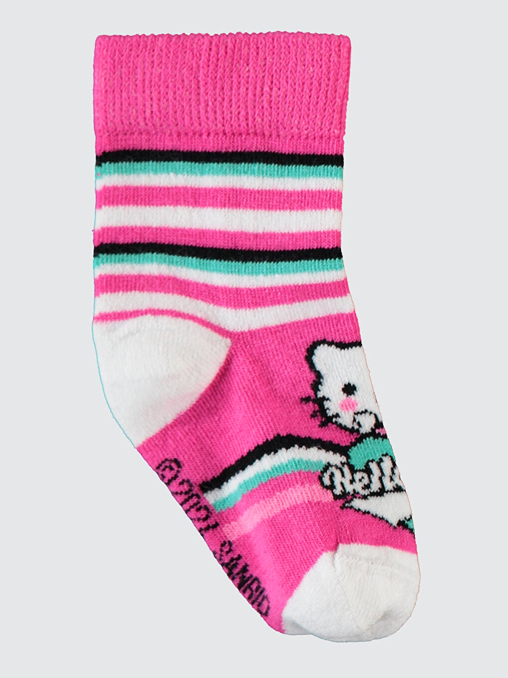 Hello Kıtty Kız Çocuk 3'lü Çorap 3-11 Yaş  Pembe-5