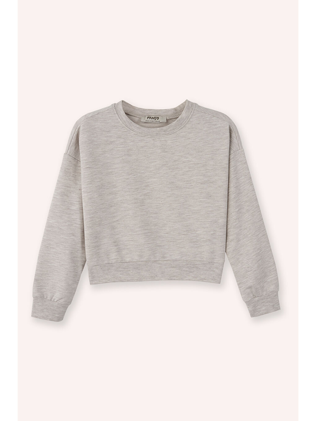 Bej Kız Çocuk Sweatshirt Pudra