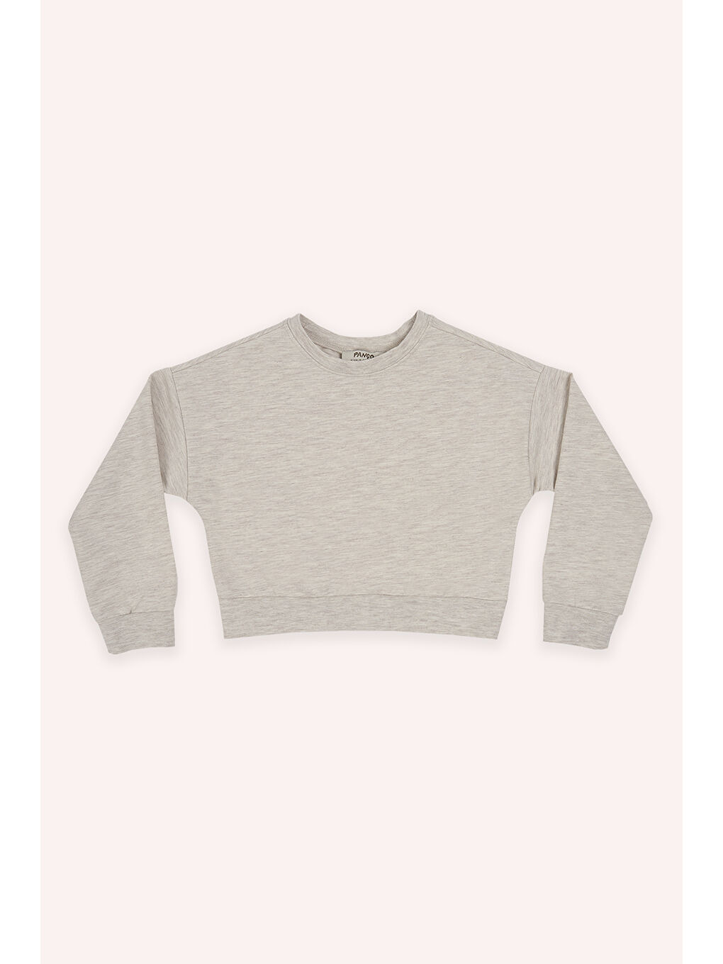 Bej Kız Çocuk Sweatshirt Pudra-2