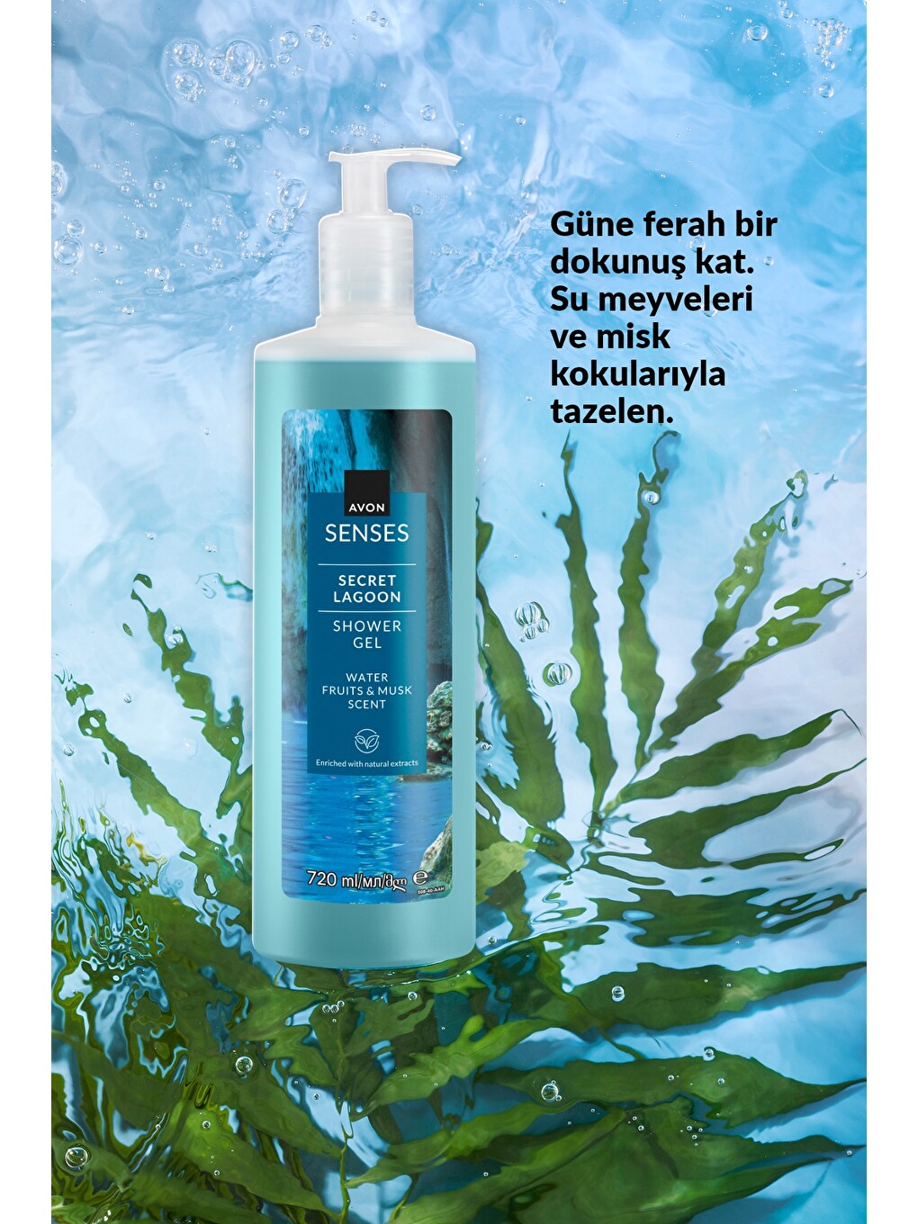 Senses Secret Lagoon Duş Jeli 720 Ml.-2