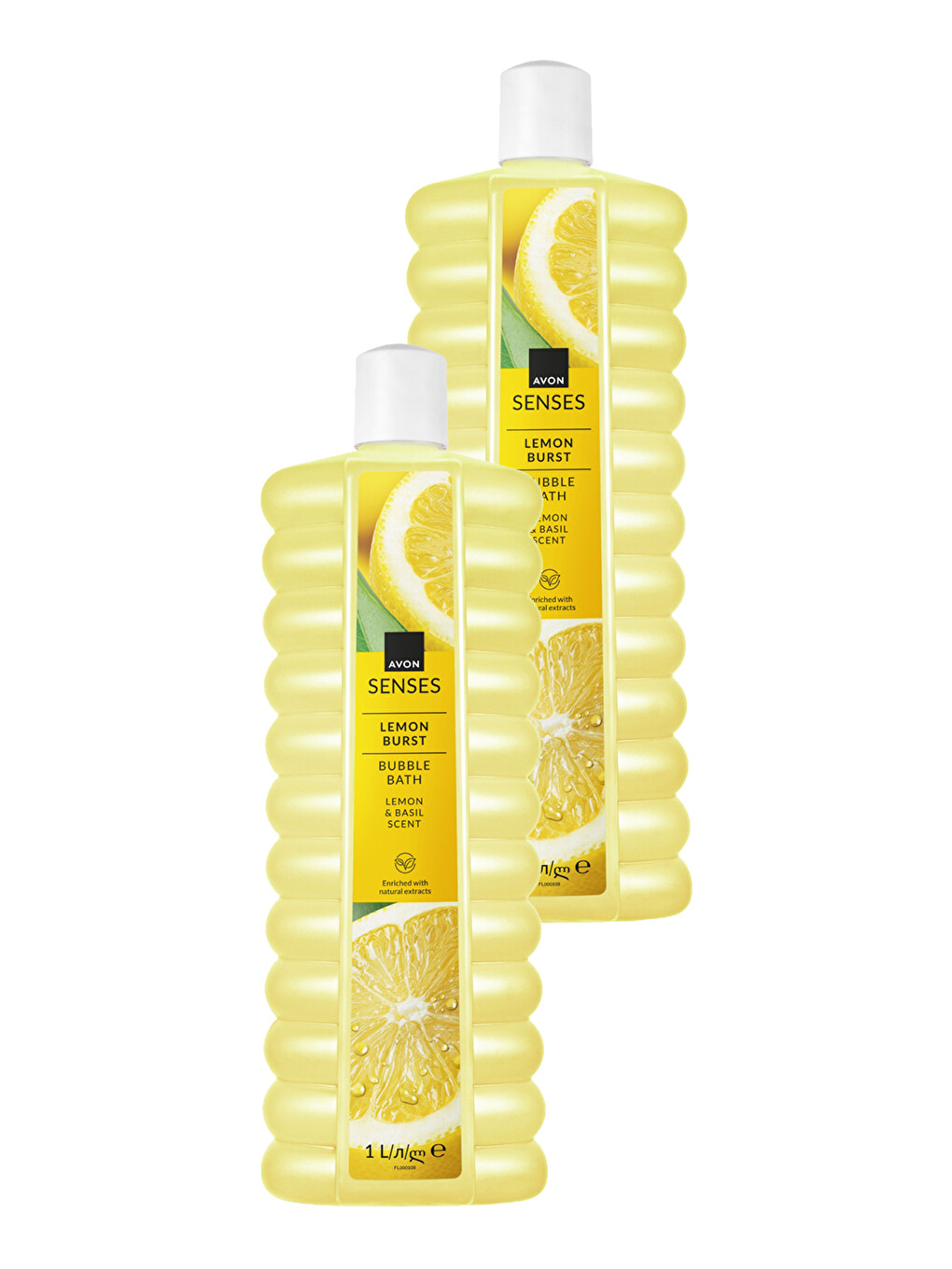 Senses Lemon Burst Limon Ve Reyhan Kokulu Banyo Köpüğü 1 Lt. İkili Paket