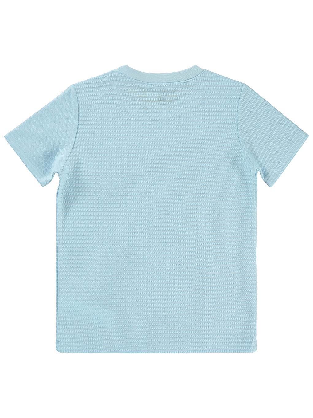 Boys Erkek Çocuk Tişört 6-9 Yaş Buz Mavi-1